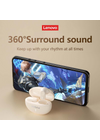 Lenovo Thinkplus LP19 Bluetooth 5.1 Vezeték Nélküli Fülhallgató Töltőtokkal
