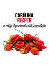 Carolina Reaper chili paprika növény nevelő szett