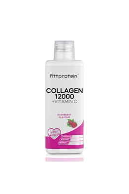 Fittprotein Collagen 12000mg +Vitamin C Málna