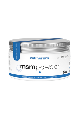MSM Powder - 150 g - Nutriversum