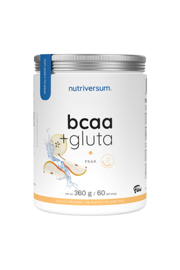 BCAA + GLUTA - 360 g - körte - Nutriversum