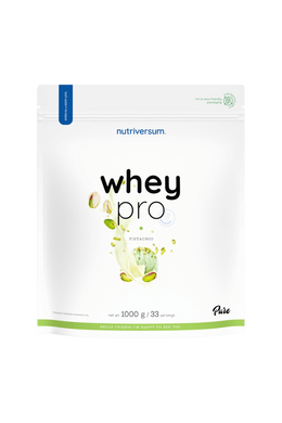 Whey PRO - 1000 g - pisztácia - Nutriversum