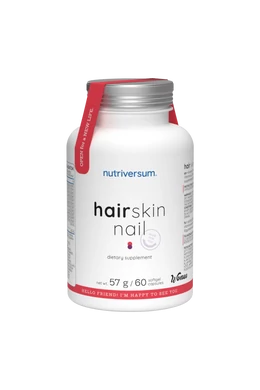 Hair Skin Nail - 60 lágyzselatin kapszula - Nutriversum