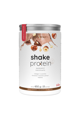 Shake Protein - 450 g - mogyorós-csokoládé - Nutriversum