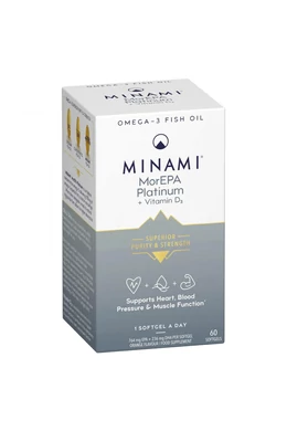 MorEPA Platinum omega-3 halolaj + D3-vitamin