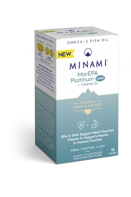 MorEPA Platinum MiNi omega-3 halolaj + D3-vitamin