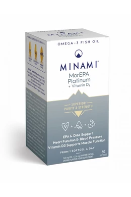MorEPA Platinum omega-3 halolaj + D3-vitamin
