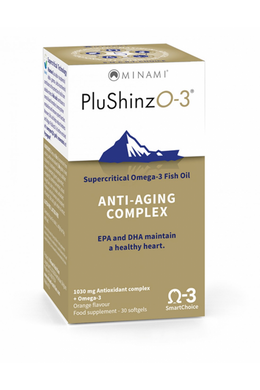 PluShinzO-3 omega-3 halolaj + antioxidáns komplex
