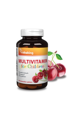 Vitaking Gyerek Multivitamin (90) Rágótabl.