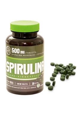 Mannavita SPIRULINA tabletta 500mg étrend-kiegészítő, 180db