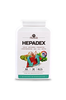 HEPADEX Májregeneráló, Májtisztító étrend-kiegészítő, 60db