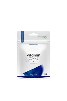 Nutriversum D3 + K2 Vitamin (60 Kapszula)