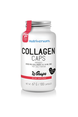 Nutriversum Collagen kapszula WSHAPE - 100db