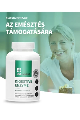USA Medical Digestive Enzyme Emésztőenzim keverék kapszula 60 db