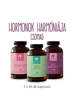 Organiqa Hormonok harmóniája csomag - 3 x 60 db kapszula