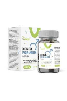 Netamin Xerex for men - potenciatabletta férfiaknak, 37 tabletta