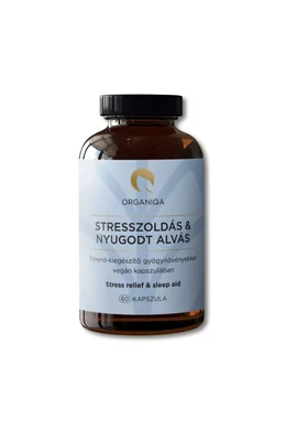 Organiqa Stresszoldás és nyugodt alvás kapszula 60 db