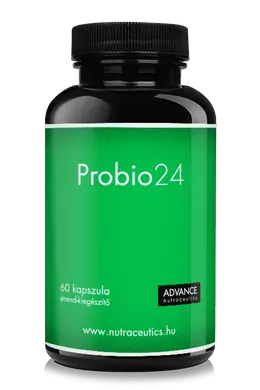 Nutraceutics Probio24 60 kapszula - probiotikum 11 törzs, 33 milliárd élő kultúra