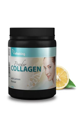 Vitaking Kollagén Italpor - Citromos (330g)