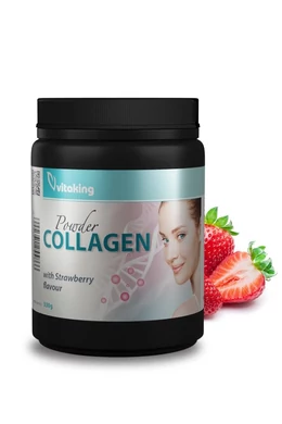 Vitaking Kollagén Italpor - Epres (330g)