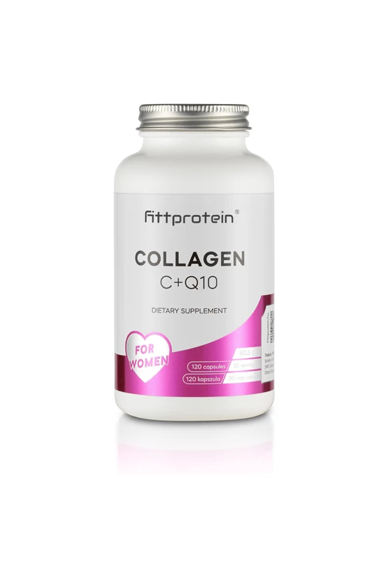 Fittprotein Collagen C+Q10 - 120 kapszula