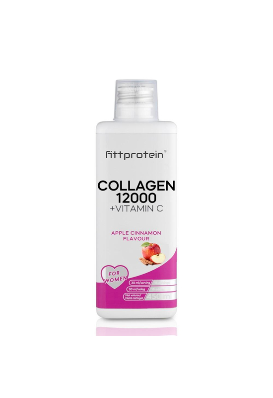 Fittprotein Collagen 12000mg +Vitamin C Almás fahéjas