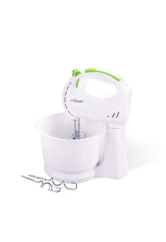 Maestro MR-551 300W 7 sebességes kézi mixer keverő tállal