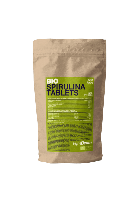 Bio Spirulina 500 mg - 500 tabletta - GymBeam