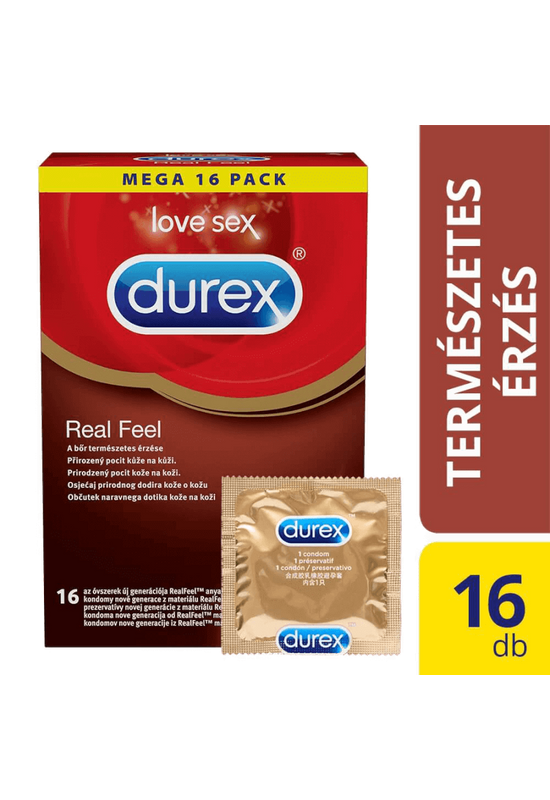 Durex RealFeel óvszer (16db)