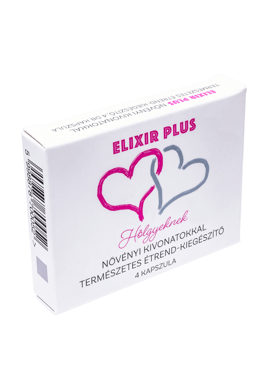 Elixir Plus vágyfokozó - 4db kapszula