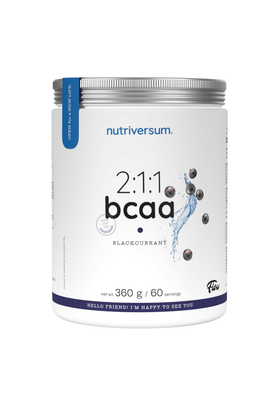 2:1:1 BCAA - 360 g - fekete ribizli - Nutriversum