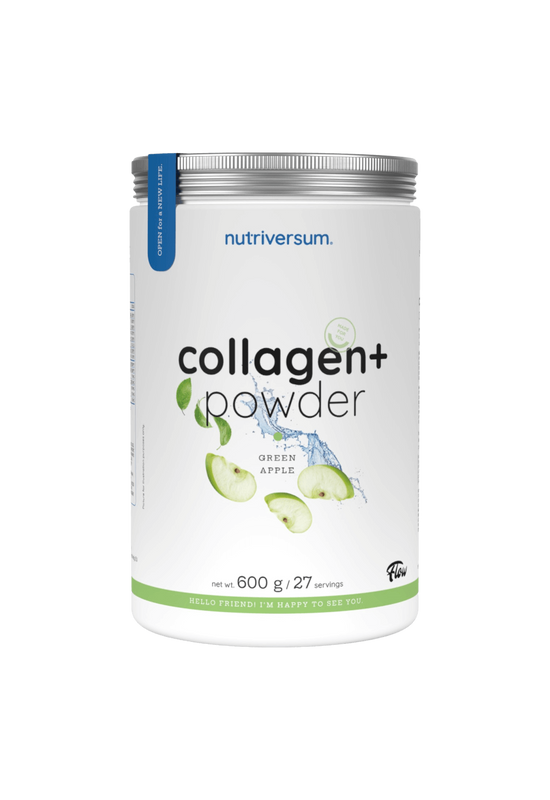 Collagen+ Powder - 600 g - zöld alma - Nutriversum
