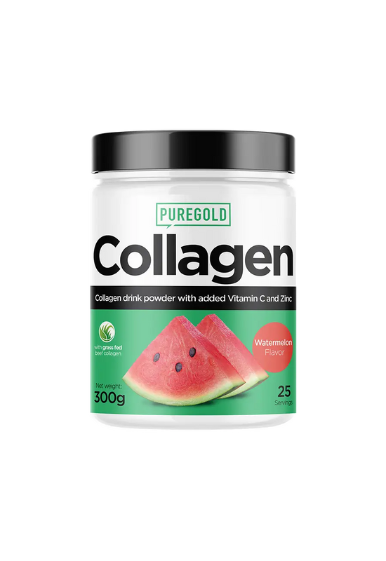 Collagen Marha kollagén italpor - Watermelo Sorbet 300g - PureGold