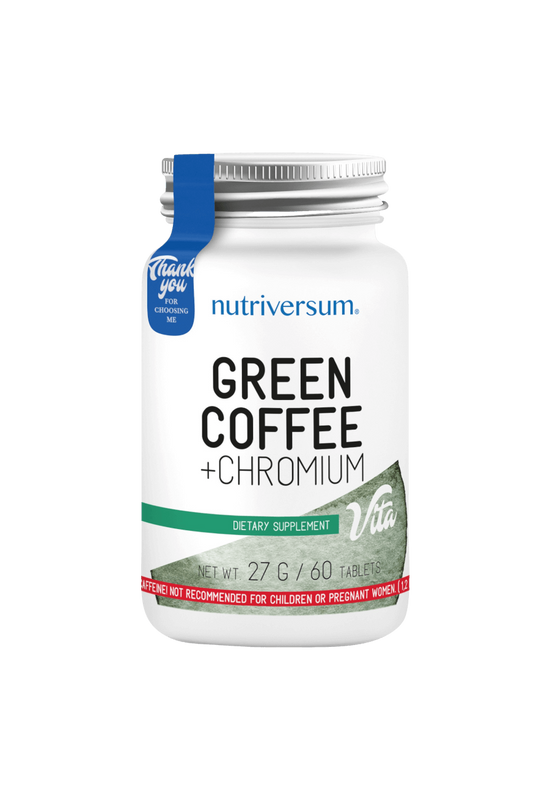 Green Coffee + Chromium - 60 tabletta - VITA - Nutriversum