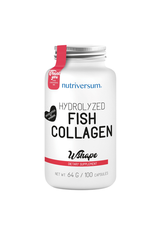 Fish Collagen - 100 kapszula - WSHAPE - Nutriversum