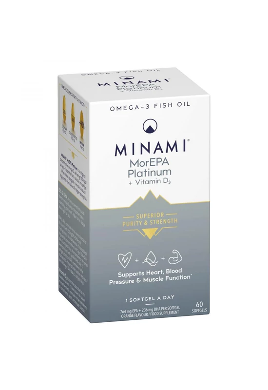 MorEPA Platinum omega-3 halolaj + D3-vitamin
