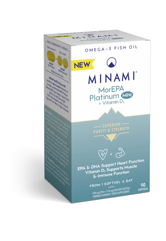MorEPA Platinum MiNi omega-3 halolaj + D3-vitamin