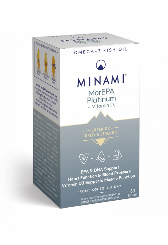 MorEPA Platinum omega-3 halolaj + D3-vitamin