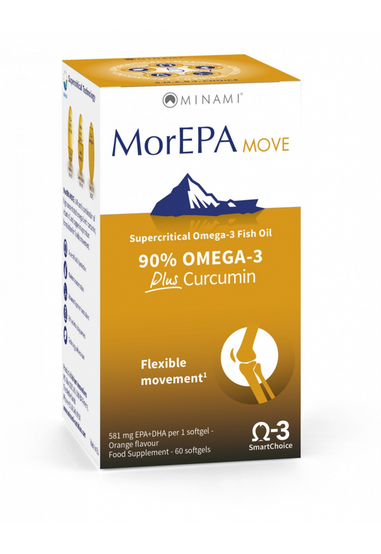 MorEPA Move omega-3 halolaj + kurkumin