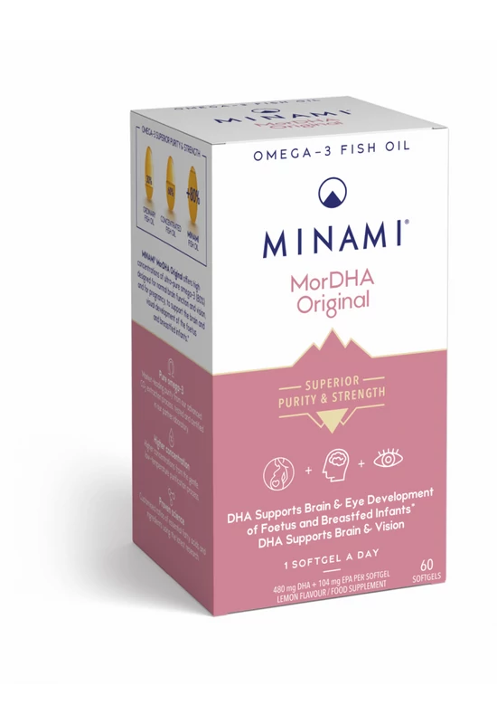 MorDHA Original Prenatal omega-3 halolaj