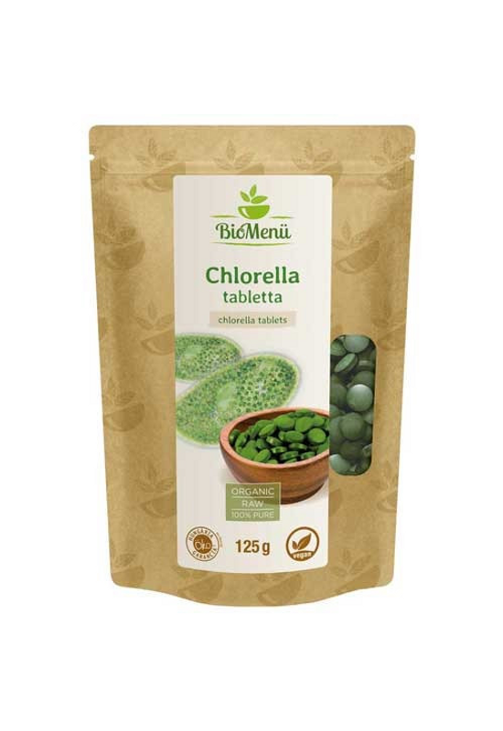 BioMenü BIO CHLORELLA ALGA tabletta 125 g