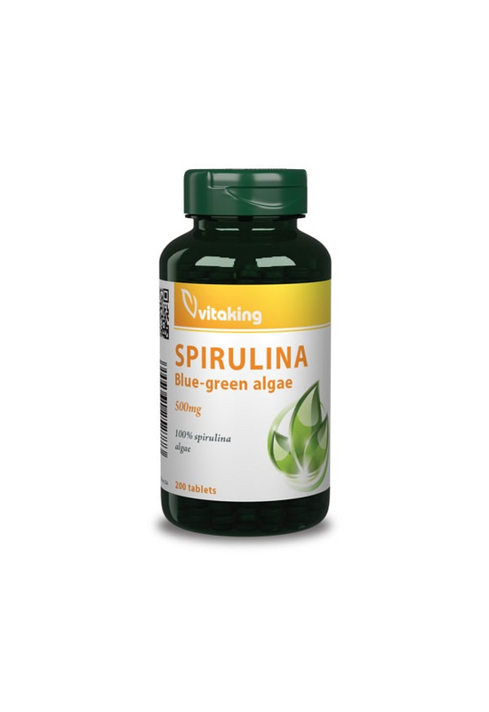 Vitaking Spirulina Tabletta  500 mg (200) Tabl.