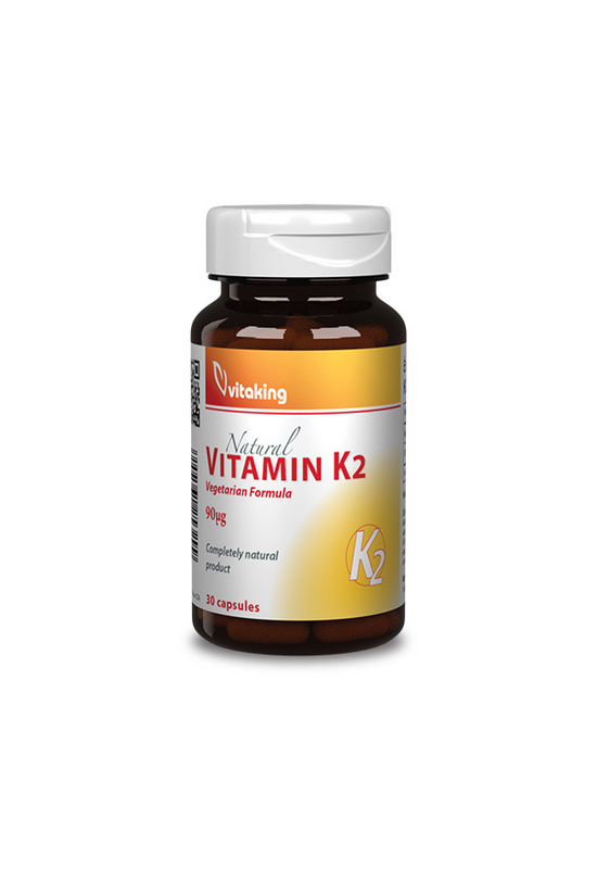 Vitaking K2 Vitamin 90 mcg (30) Caps.