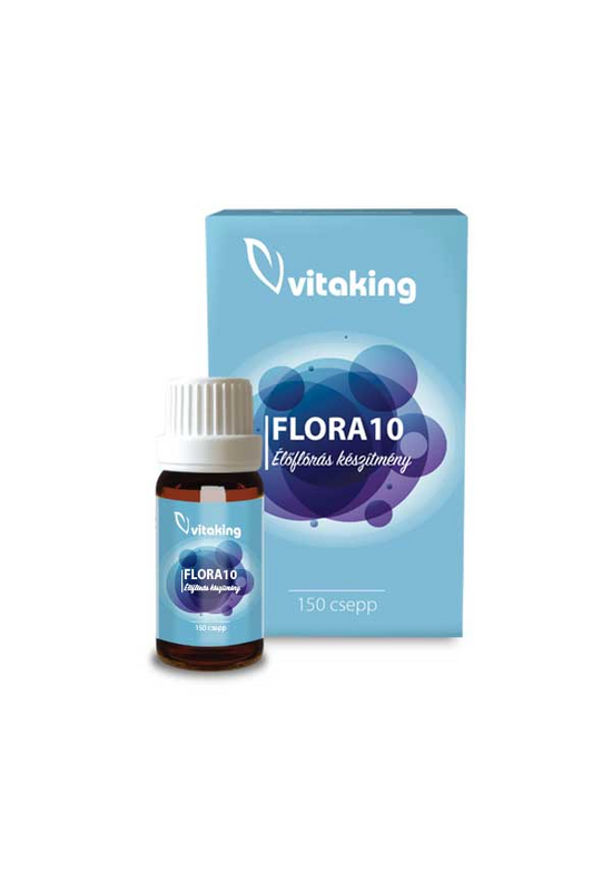 Vitaking FLORA 10 - Élőflórás cseppek (6ml)
