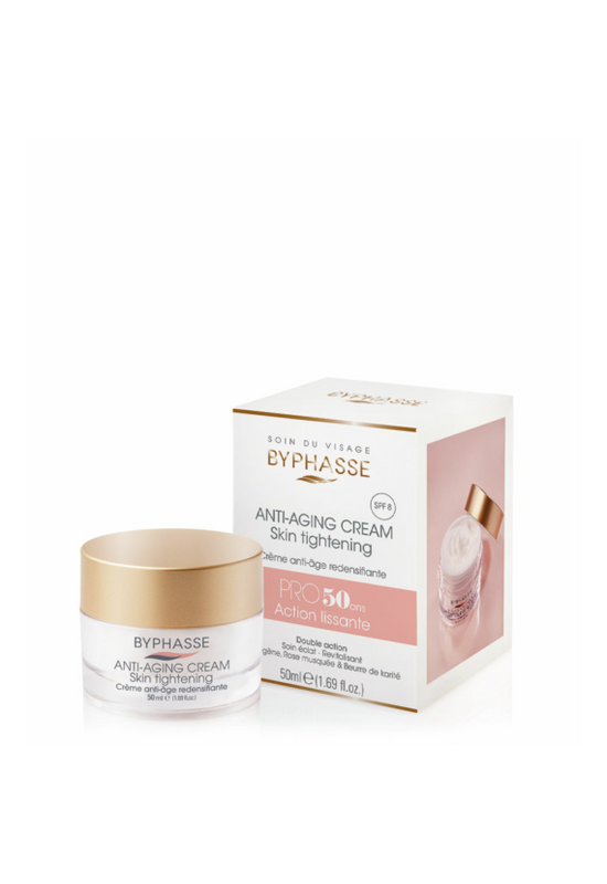 Anti-aging PRO50 öregedésgátló arckrém bőrfeszesítő érett bőrre (50 ml) -Byphasse