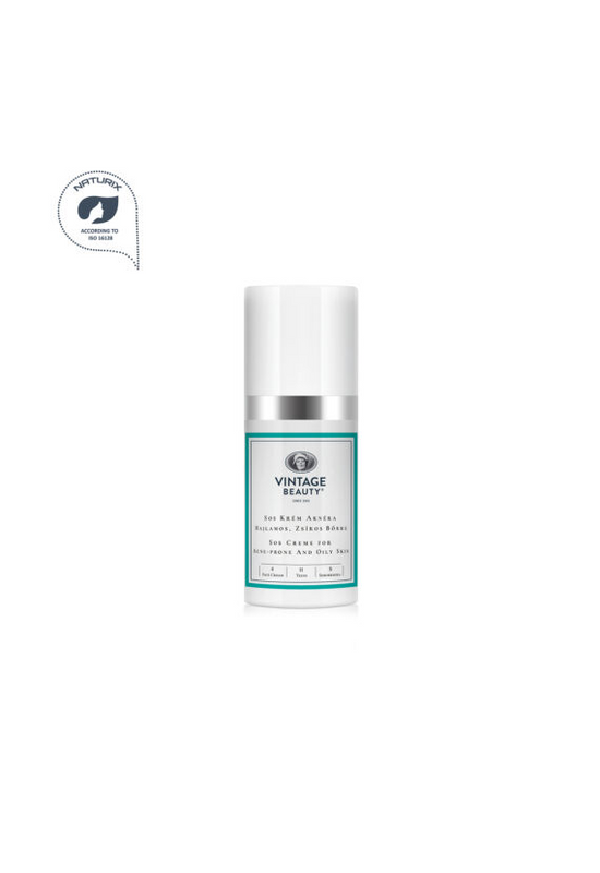 SOS krém aknéra hajlamos, zsíros bőrre, 50ml