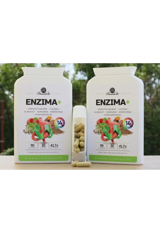 ENZIMA+ emésztő enzim tartalmú étrend-kiegészítő, 90db