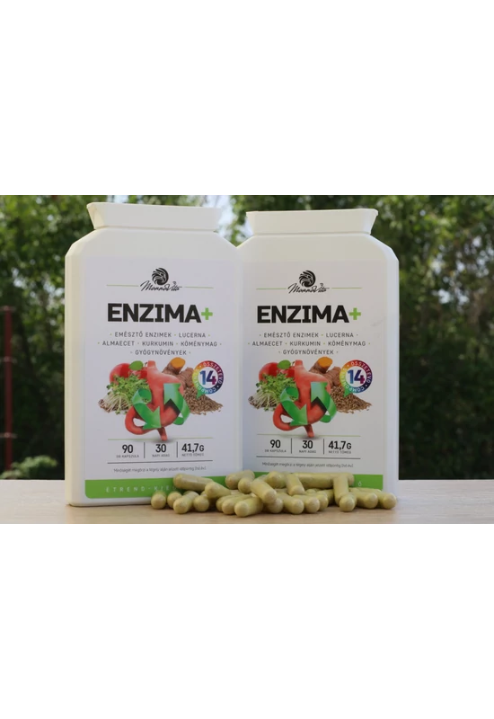 ENZIMA+ emésztő enzim tartalmú étrend-kiegészítő, 90db