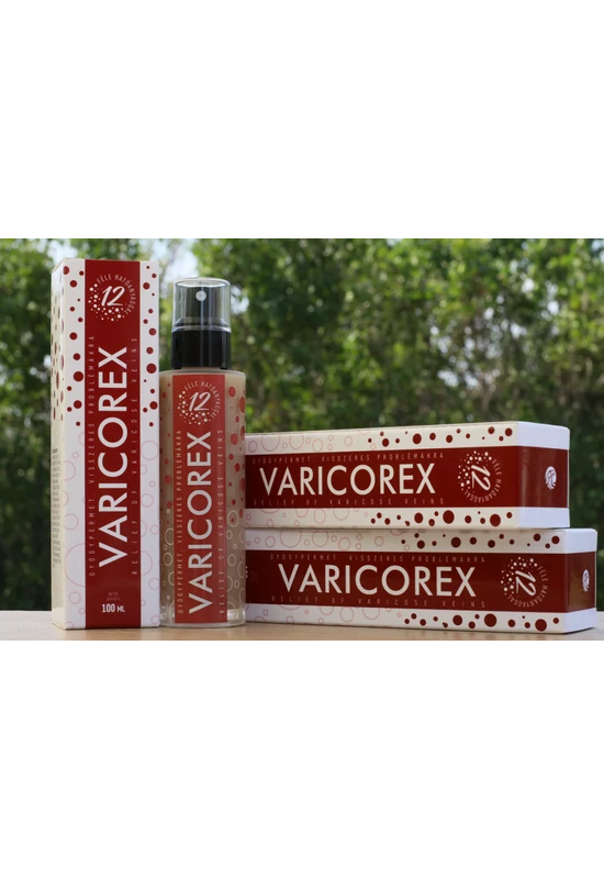 VARICOREX gyógypermet visszerek ellen, 100ml