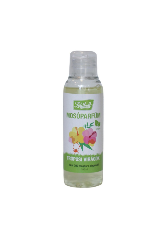 Zöldbolt mosóparfüm - trópusi virágok - 100 ml